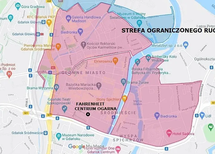 Fahrenheit Centrum Ogarna Gdańsk