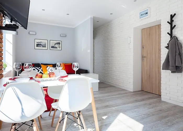 Lägenhet Fahrenheit Centrum Ogarna Gdańsk