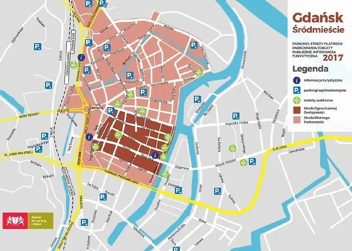 Lägenhet Fahrenheit Centrum Ogarna Gdańsk