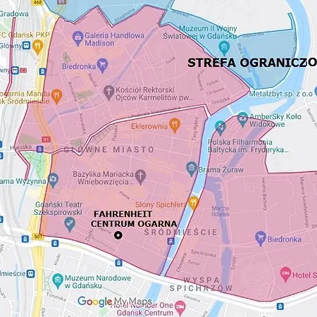 Fahrenheit Centrum Ogarna Gdańsk